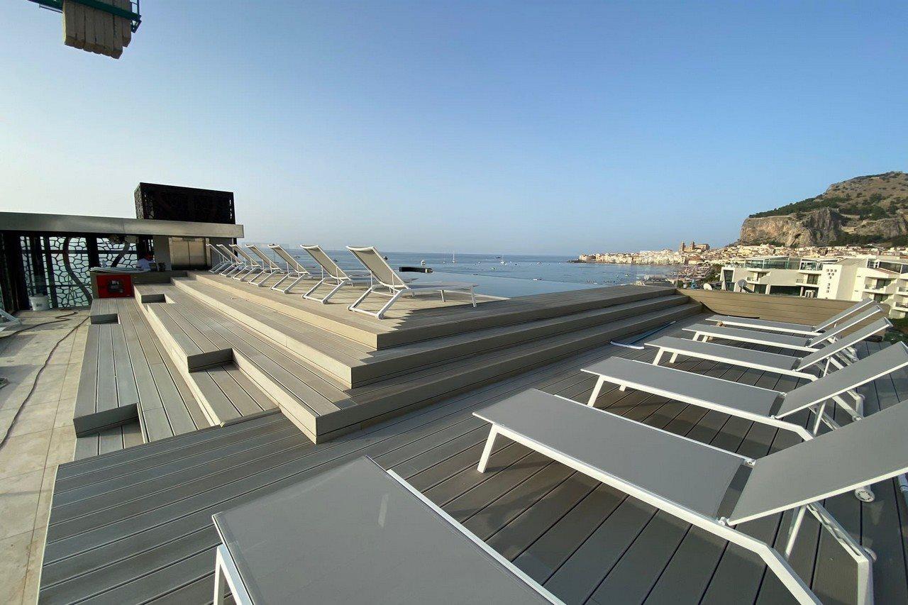 Sunset Hotel تْشيفالو المظهر الخارجي الصورة