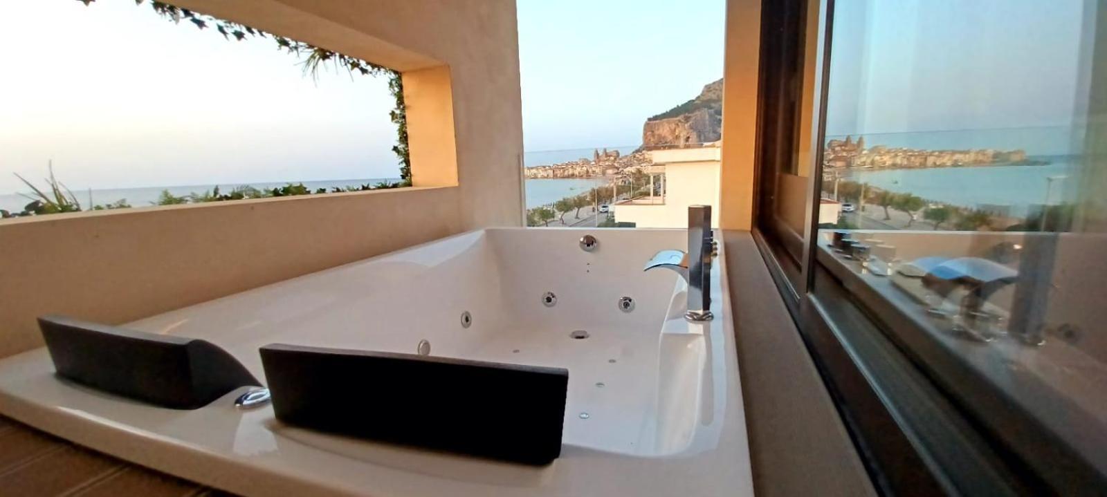 Sunset Hotel تْشيفالو المظهر الخارجي الصورة